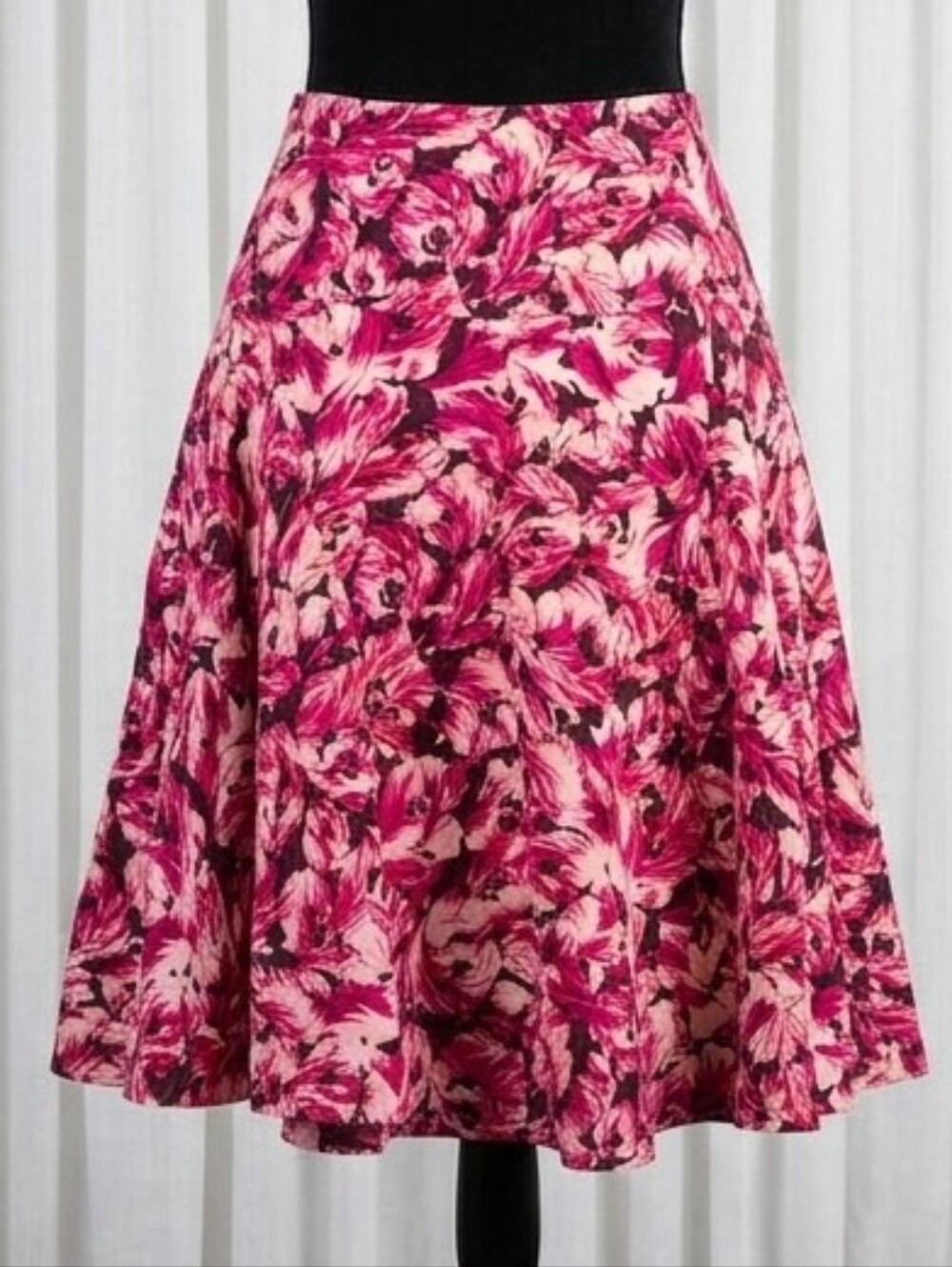 Etcetera Pink Floral Circle Skirt